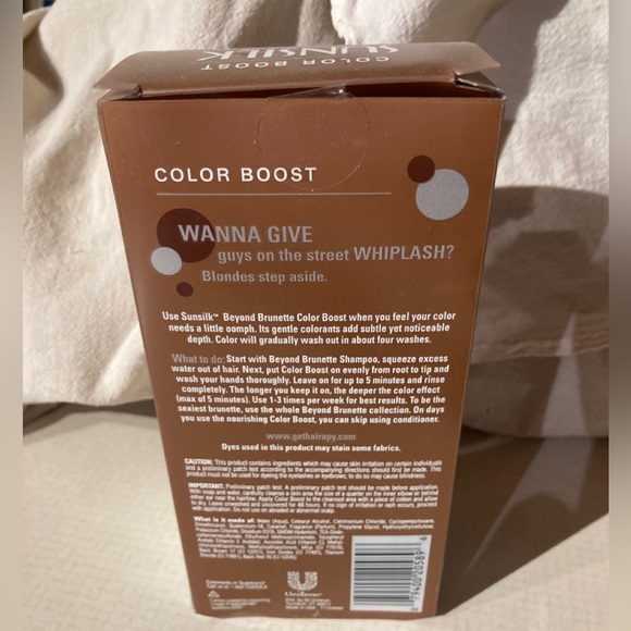 Sunsilk old stick new package Brunette Colir Boost DISCONTINUED - Picture 3 of 3